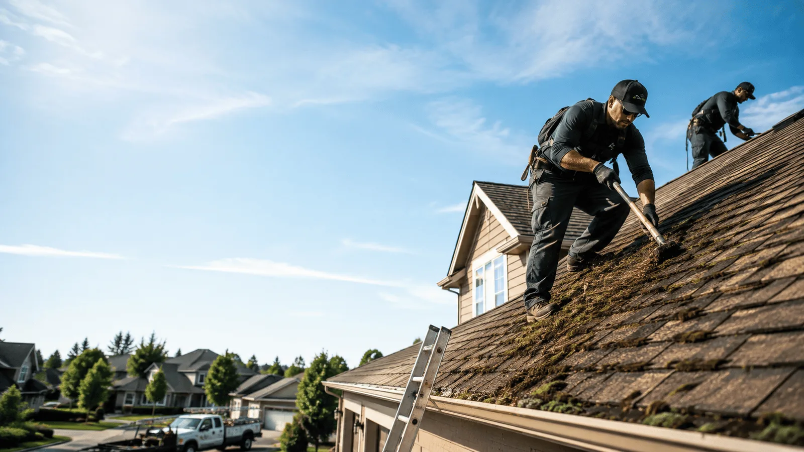 Roof Moss Removal in Deerfield, NH near me